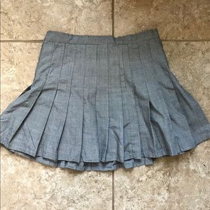 School girl Pleated skirt Forever 21 Small grey